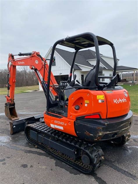 mini excavator with 6 way blade|kubota kx040 6 way blade.